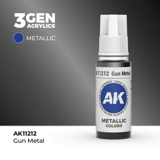 Gun Metal 17ml - AK Interactive AK11212
