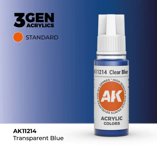 Clear Blue 17ml - AK Interactive AK11214