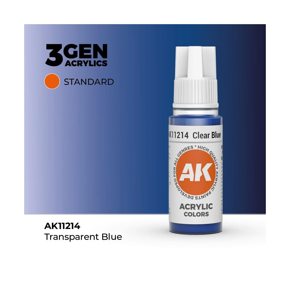 Clear Blue 17ml - AK Interactive AK11214