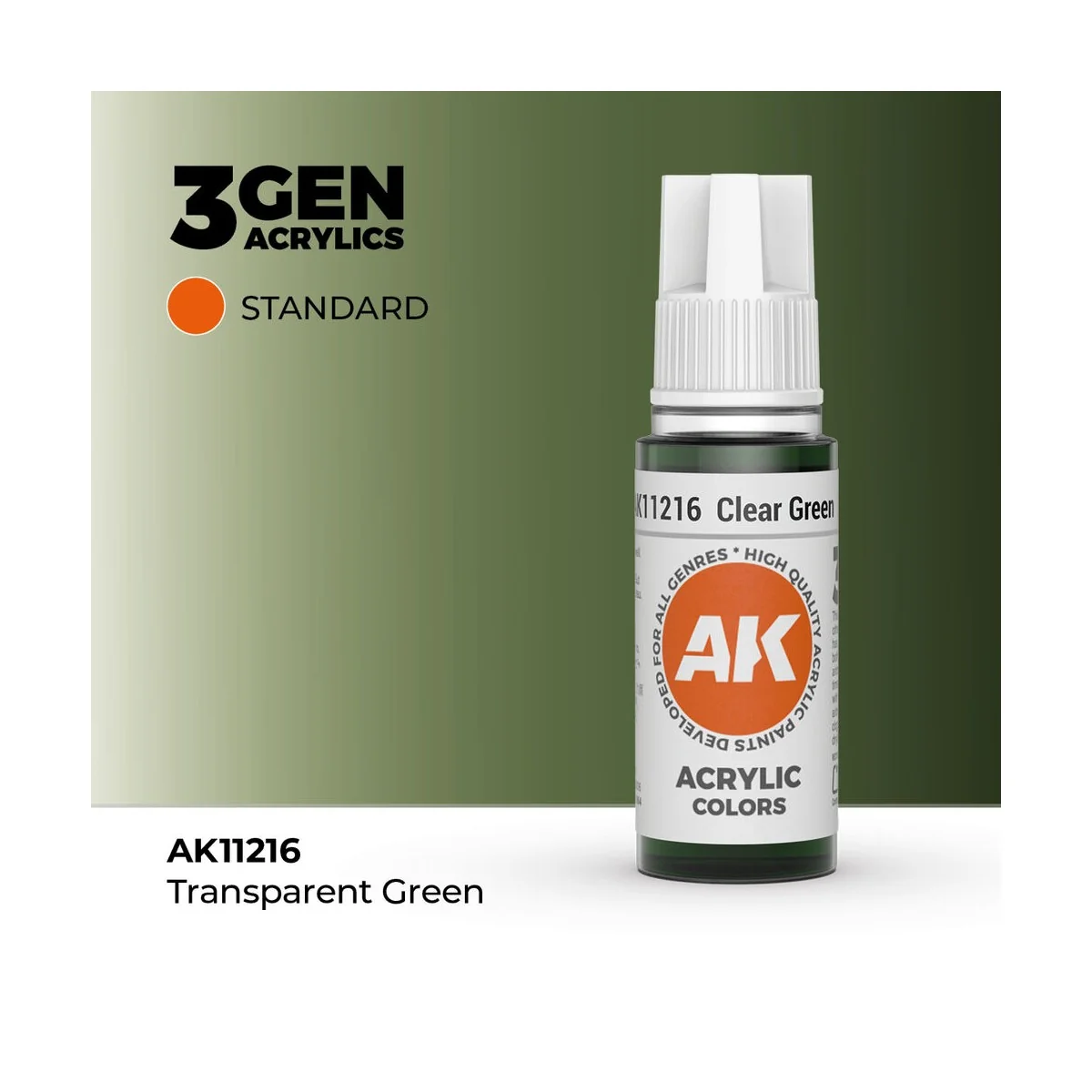 Clear Green 17ml - AK Interactive AK11216
