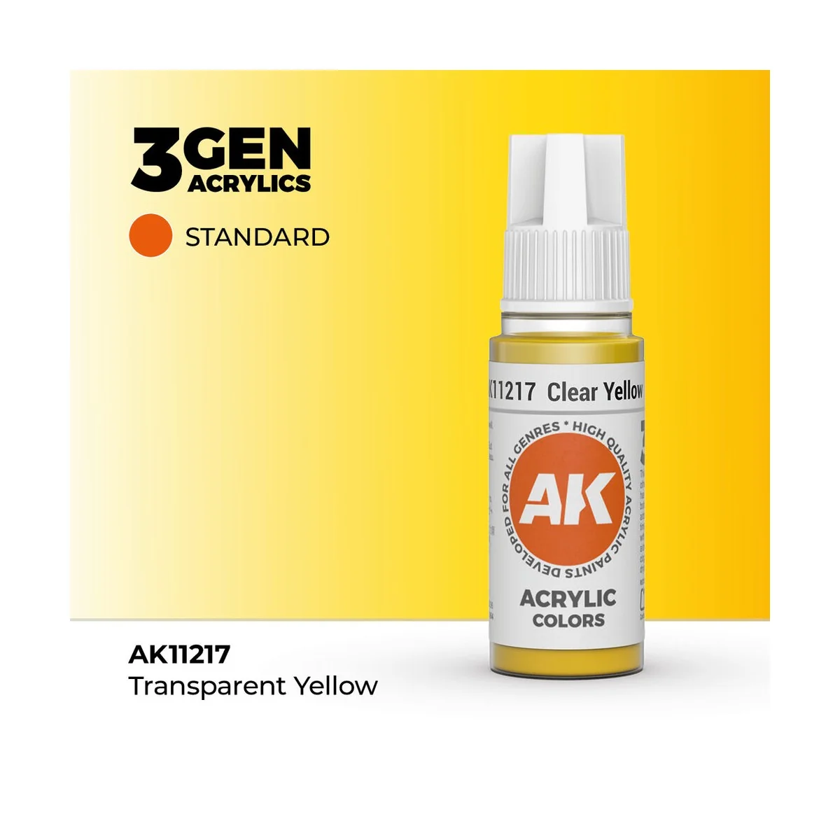 Clear Yellow 17ml - AK Interactive AK11217