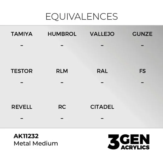 Metal Medium 17ml - AK Interactive AK11232