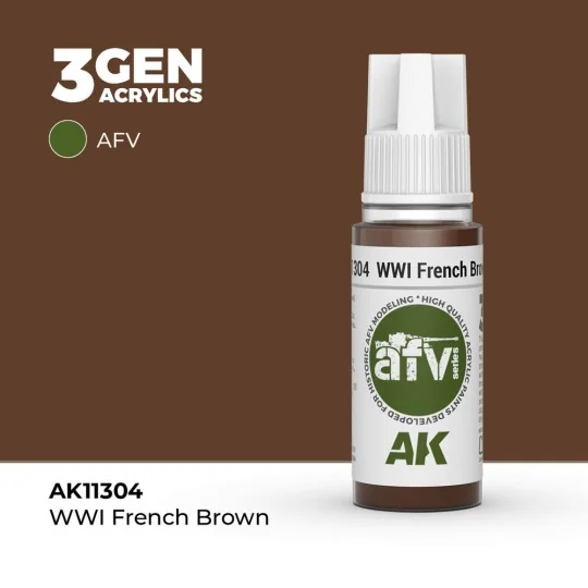 WWI French Brown - AK Interactive AK11304