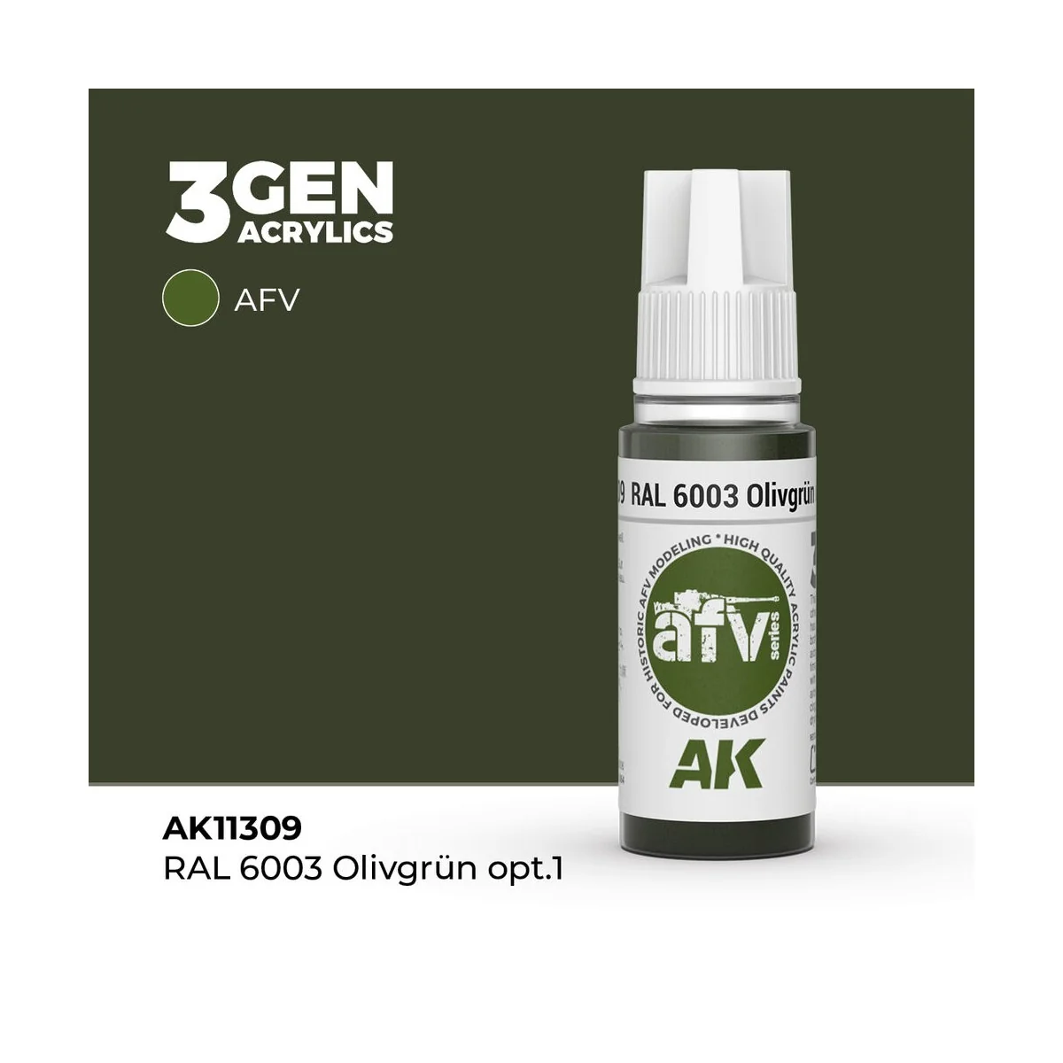 RAL 6003 Olivgrün opt.1 - AK Interactive AK11309