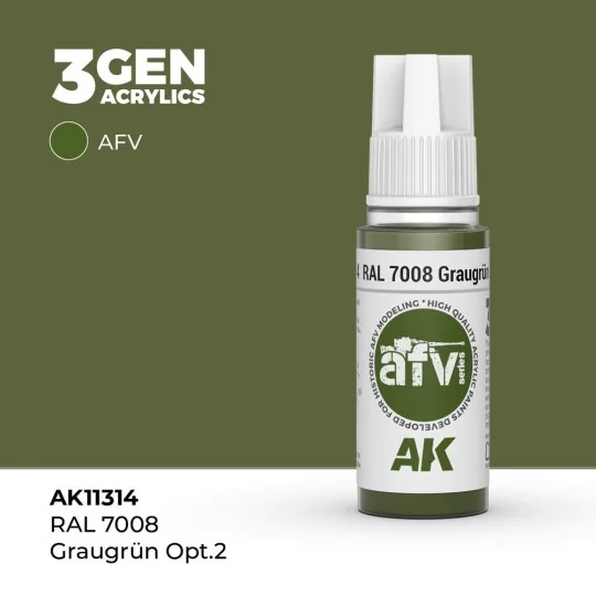 RAL 7008 Graugrün Opt 2 - AK Interactive AK11314