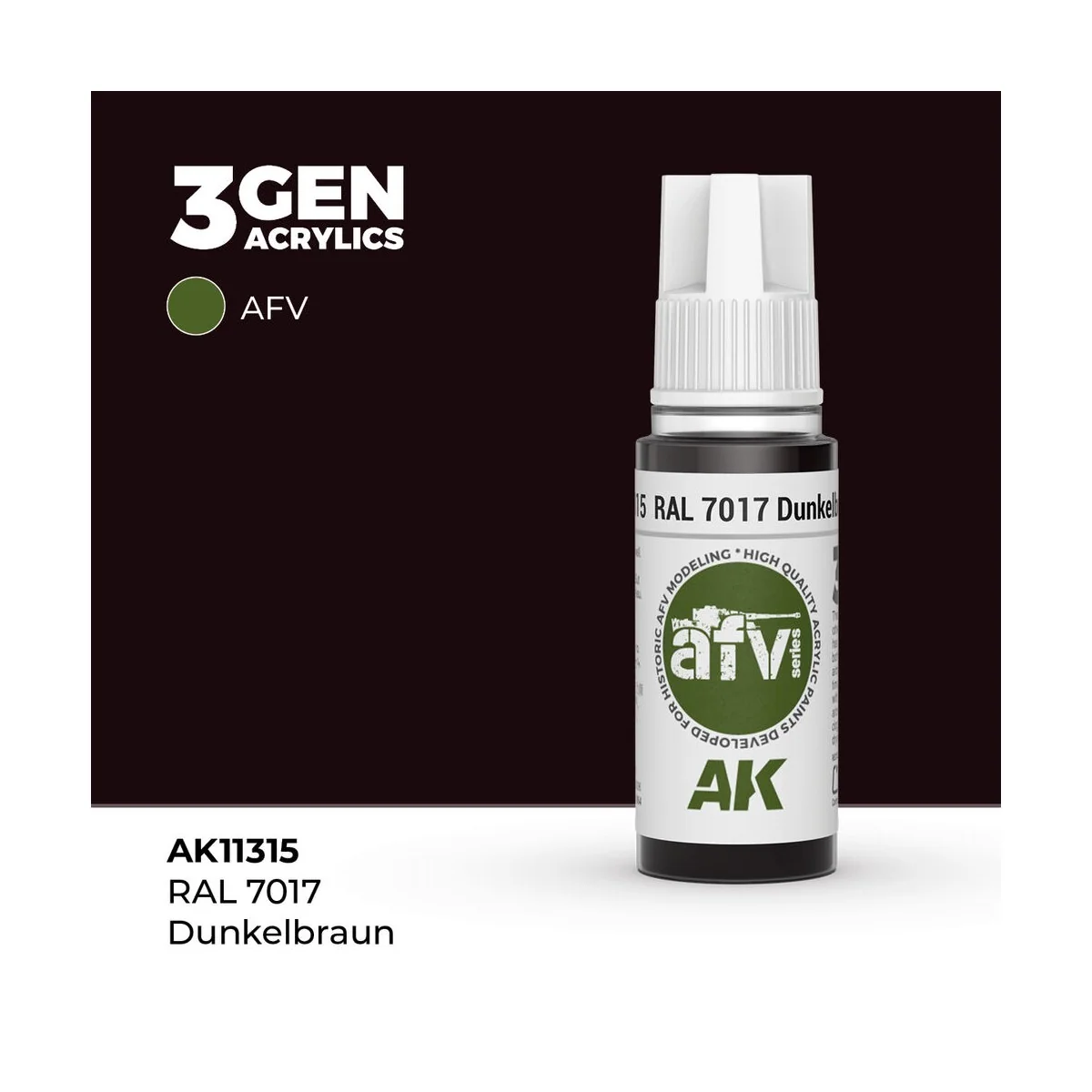 RAL 7017 Dunkelbraun - AK Interactive AK11315