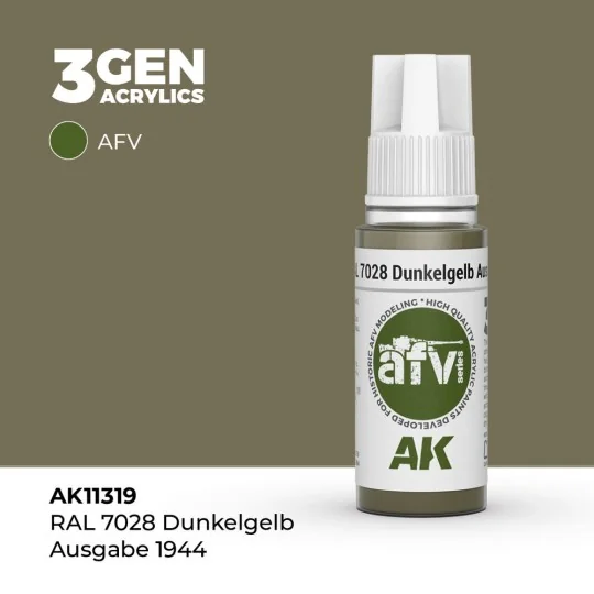 RAL 7028 Dunkelgelb Ausgabe 1944 - AK Interactive AK11319
