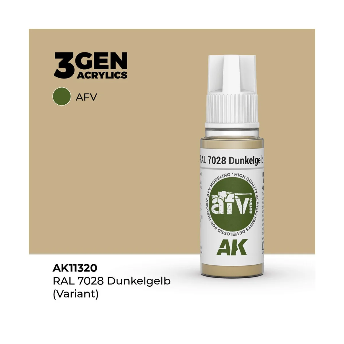 RAL 7028 Dunkelgelb (Variant) - AK Interactive AK11320