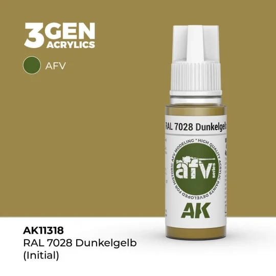 RAL 7028 Dunkelgelb (Initial) - AK Interactive AK11318