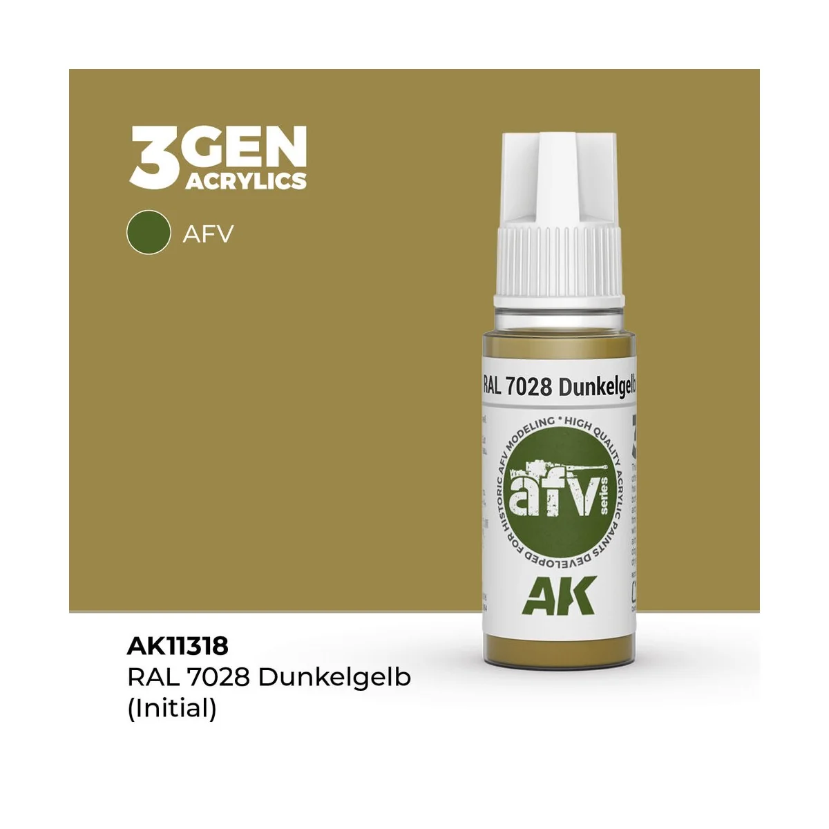 RAL 7028 Dunkelgelb (Initial) - AK Interactive AK11318