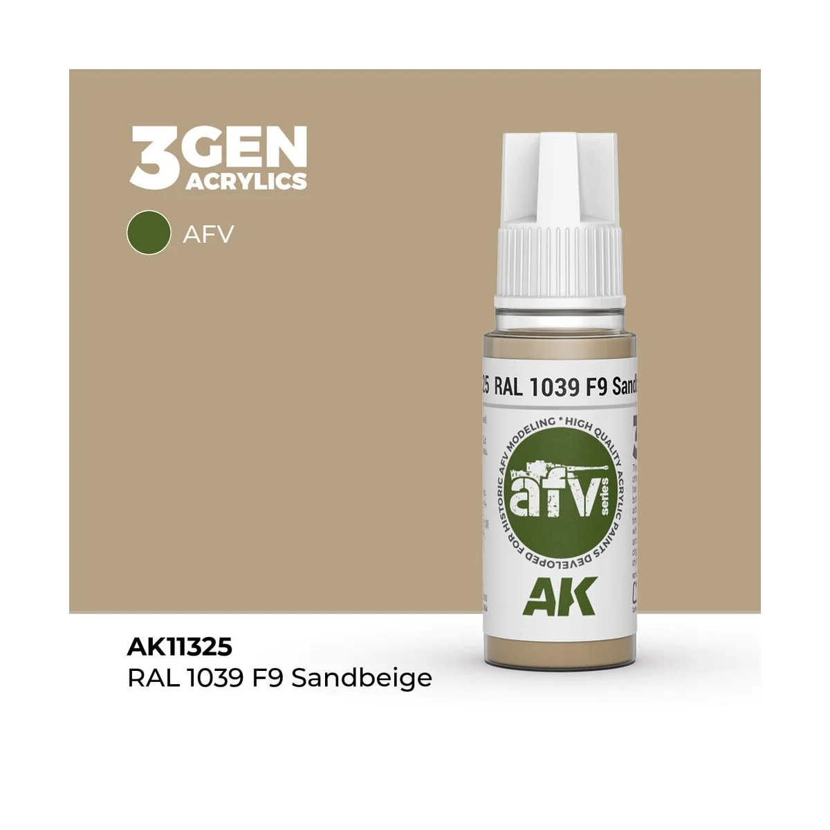 RAL 1039 F9 Sandbeige - AK Interactive AK11325