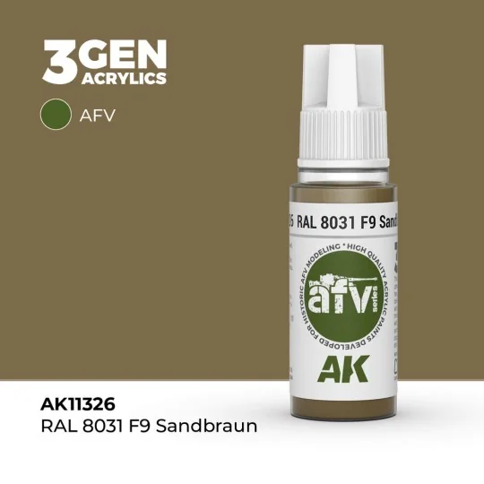 RAL 8031 F9 Sandbraun - AK Interactive AK11326