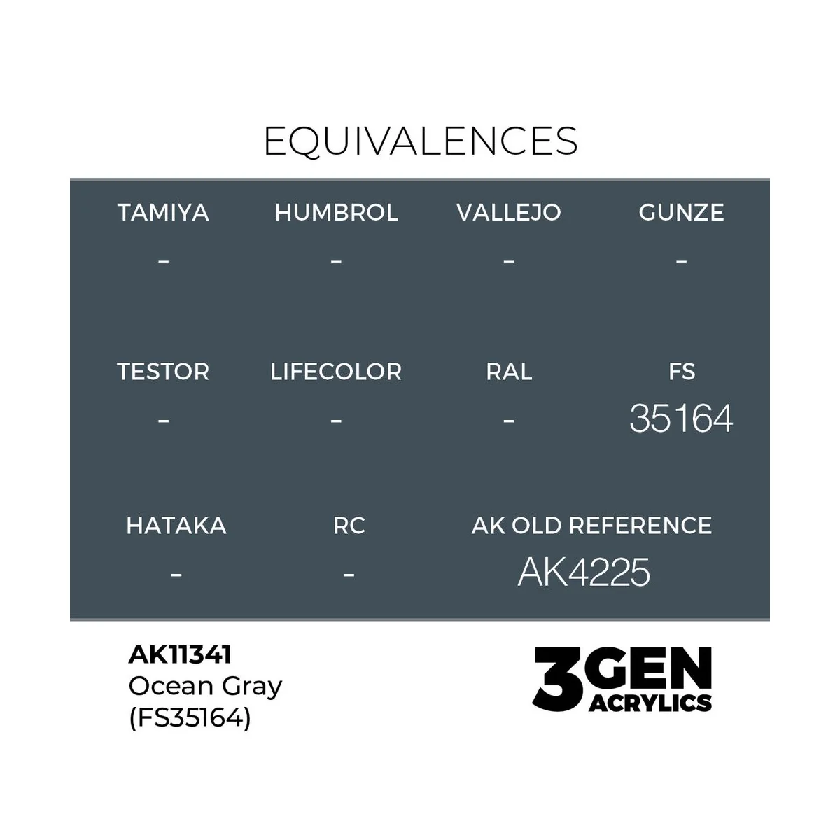 Ocean Gray (FS35164) - AK Interactive AK11341
