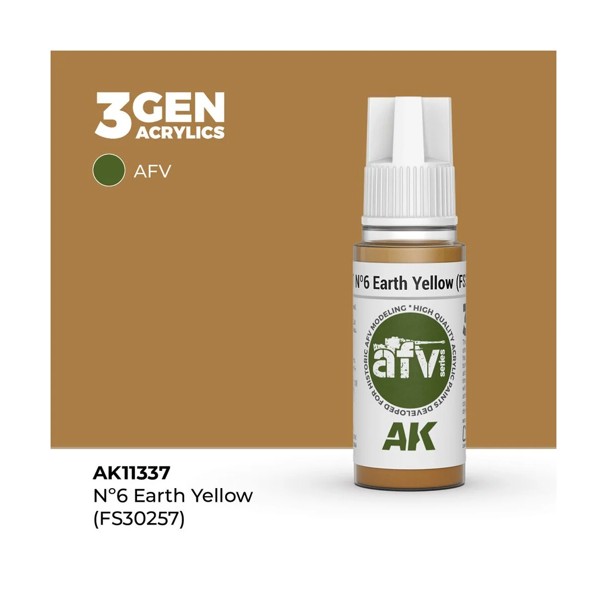 Nº6 Earth Yellow (FS30257) - AK Interactive AK11337