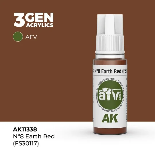 Nº8 Earth Red (FS30117) - AK Interactive AK11338