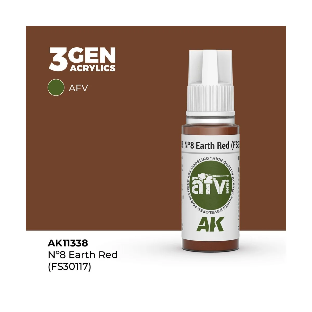 Nº8 Earth Red (FS30117) - AK Interactive AK11338