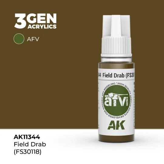Field Drab (FS30118) - AK Interactive AK11344