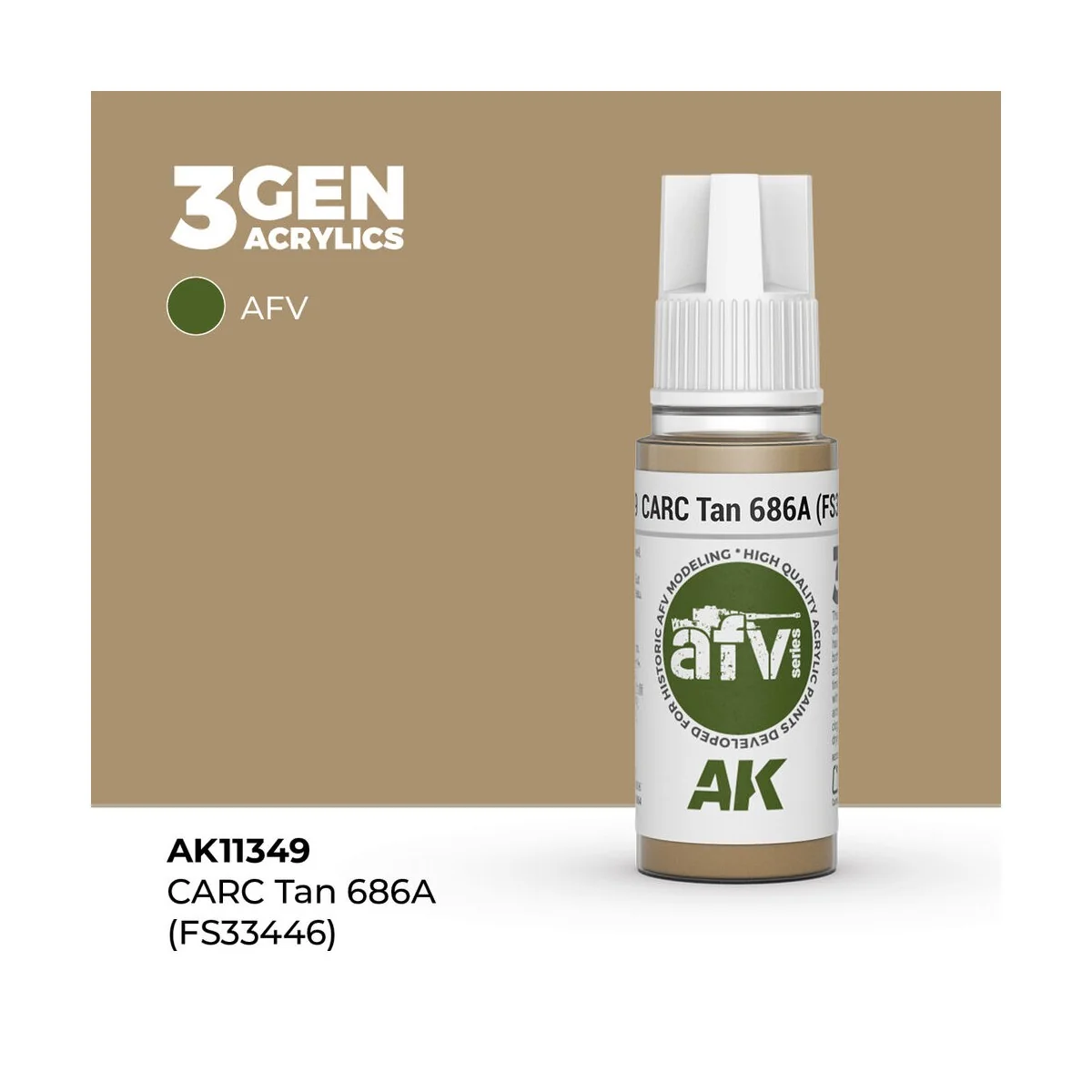 CARC Tan 686A (FS33446) - AK Interactive AK11349