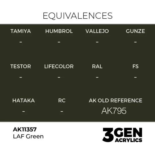 LAF Green - AK Interactive AK11357
