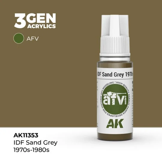 IDF Sand Grey 1970s-1980s - AK Interactive AK11353