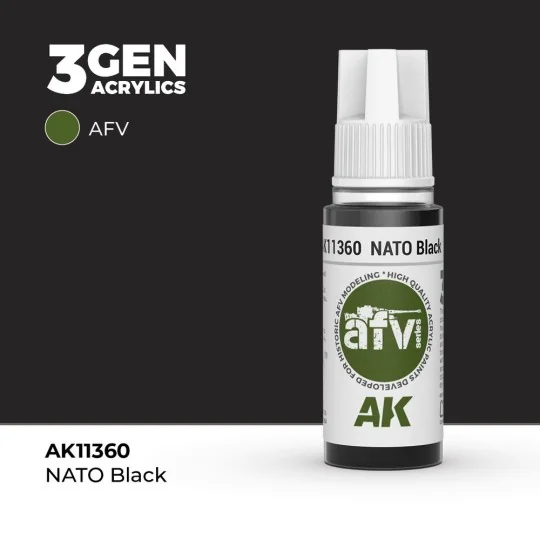 NATO Black - AK Interactive AK11360