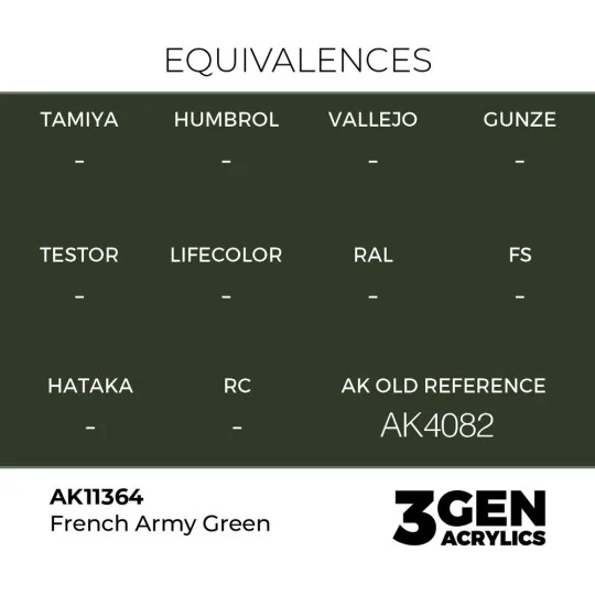 French Army Green - AK Interactive AK11364