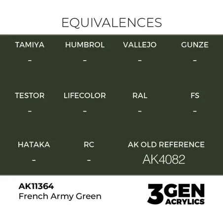 French Army Green - AK Interactive AK11364