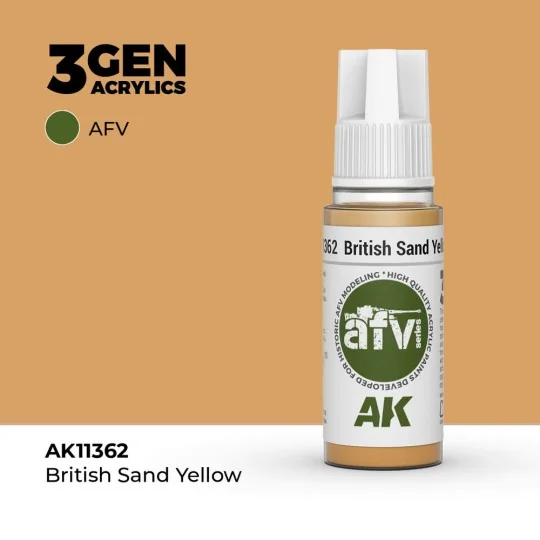British Sand Yellow - AK Interactive AK11362