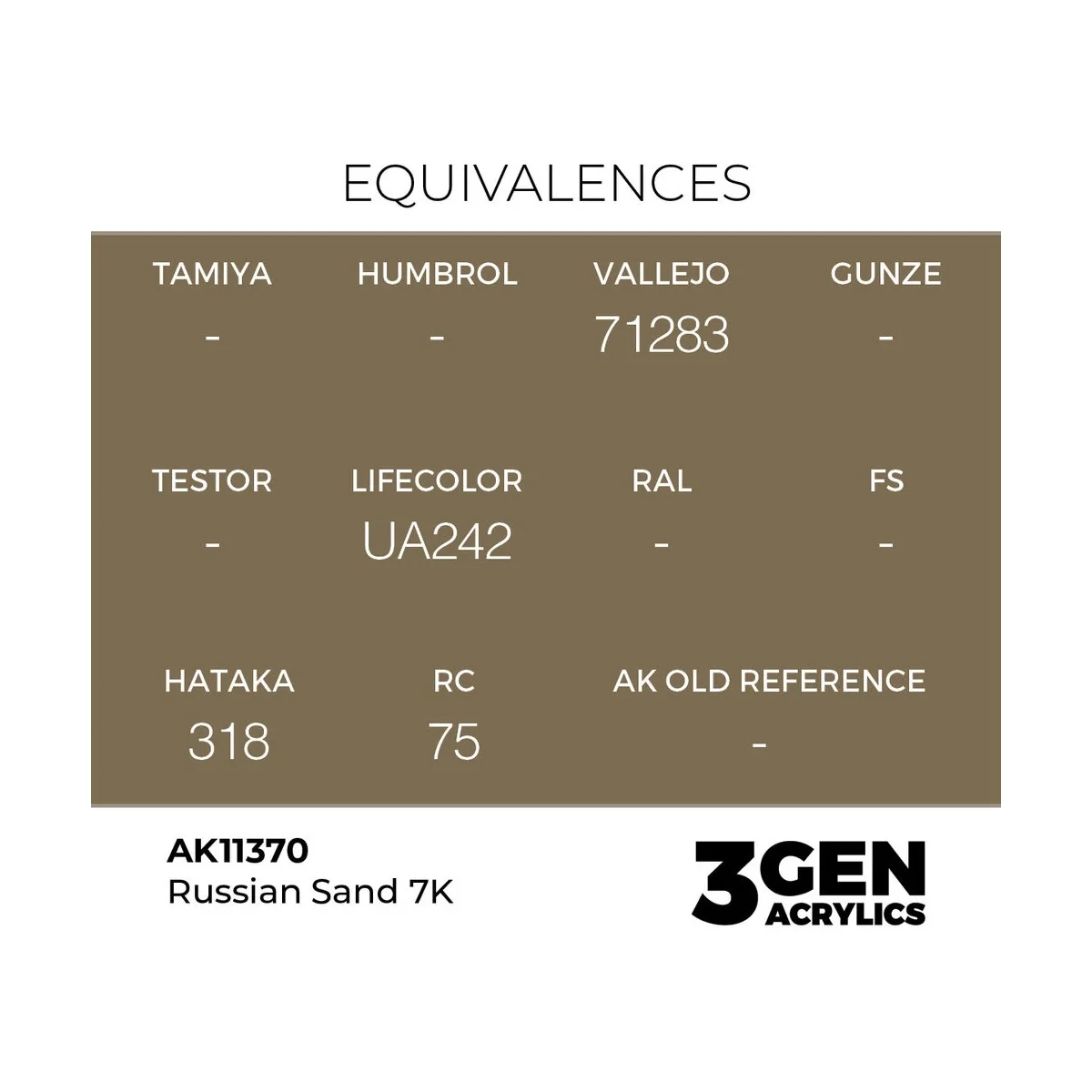 Russian Sand 7K - AK Interactive AK11370