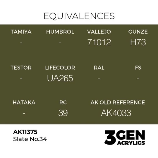 Slate No.34 - AK Interactive AK11375