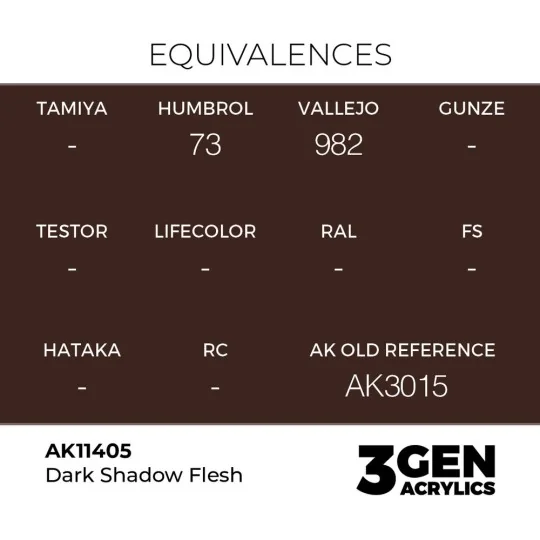 Dark Shadow Flesh - AK Interactive AK11405
