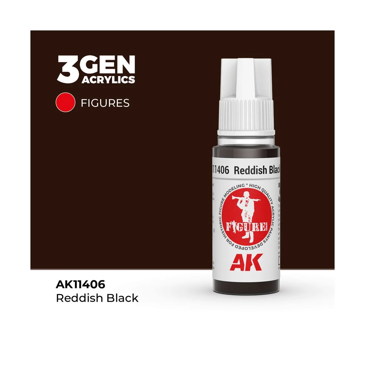 Reddish Black - AK Interactive AK11406