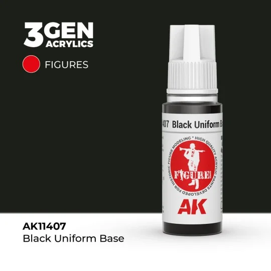 Black Uniform Base - AK Interactive AK11407
