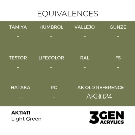 Light Green - AK Interactive AK11411