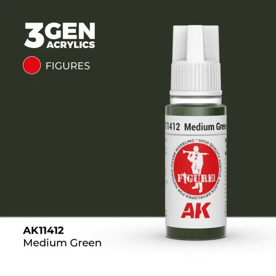 Medium Green - AK Interactive AK11412