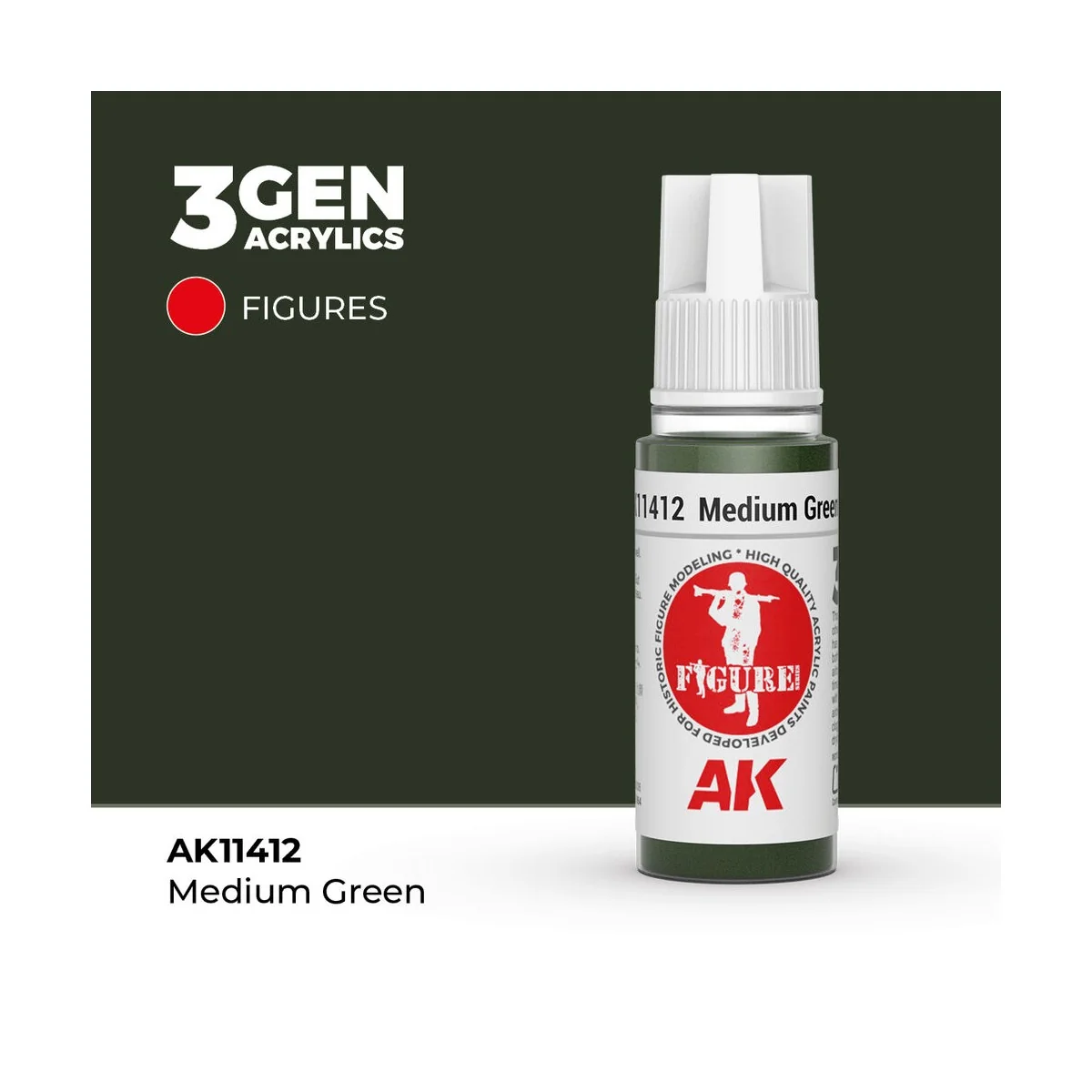 Medium Green - AK Interactive AK11412