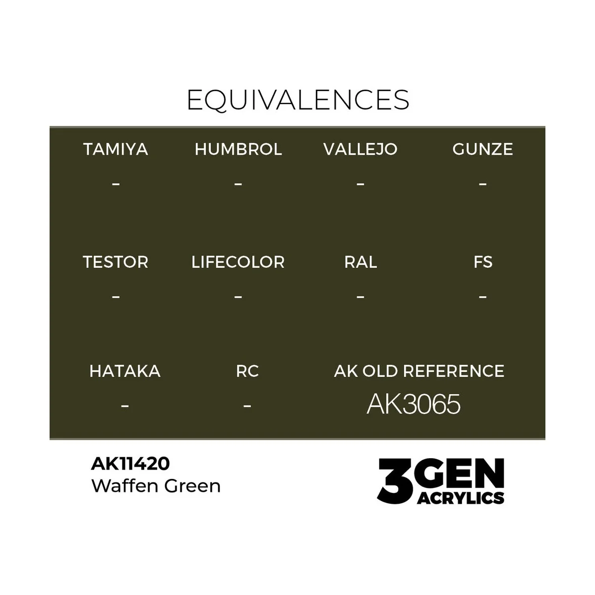 Waffen Green - AK Interactive AK11420