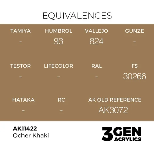Ocher Khaki - AK Interactive AK11422