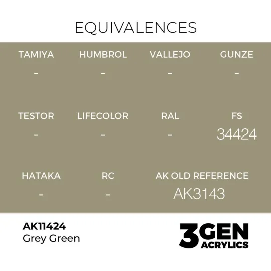 Grey Green - AK Interactive AK11424