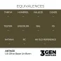 US Olive Base Uniform - AK Interactive AK11433