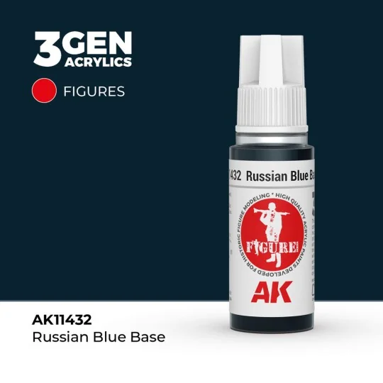 Russian Blue Base - AK Interactive AK11432