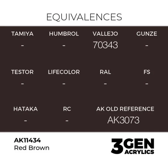 Red Brown - AK Interactive AK11434