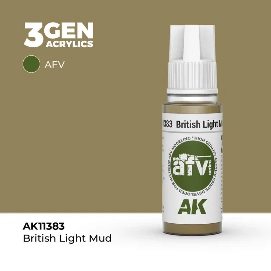 British Light Mud - AK Interactive AK11383