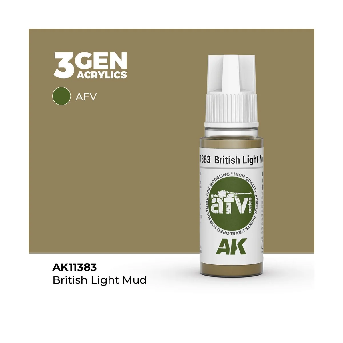 British Light Mud - AK Interactive AK11383