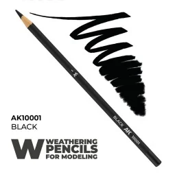 Watercolor Pencil Black - AK Interactive AK10001 2
