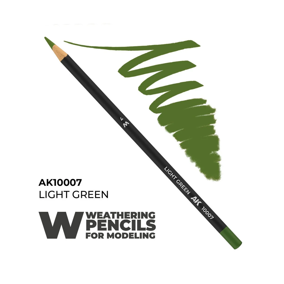 Watercolor Pencil Light Green - AK Interactive AK10007