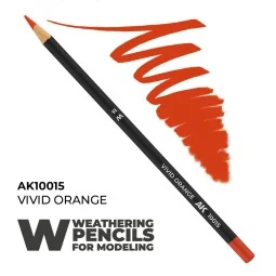 Watercolor Pencil Vivid Orange - AK Interactive AK10015 2