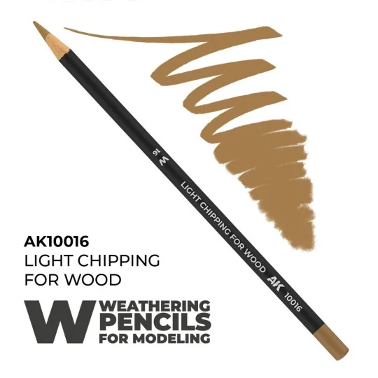 Watercolor Pencil Light Chipping for wood - AK Interactive AK10016