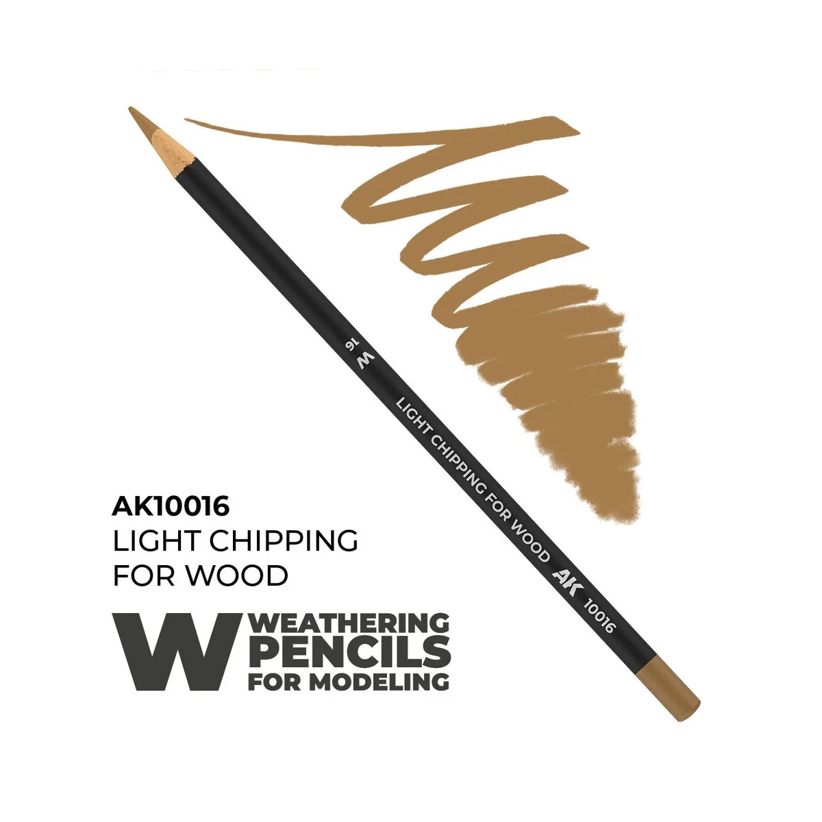 Watercolor Pencil Light Chipping for wood - AK Interactive AK10016
