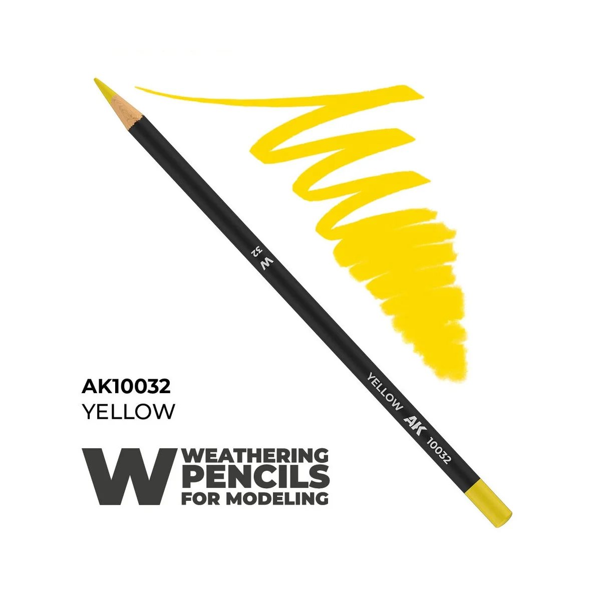 Watercolor Pencil Yellow - AK Interactive AK10032